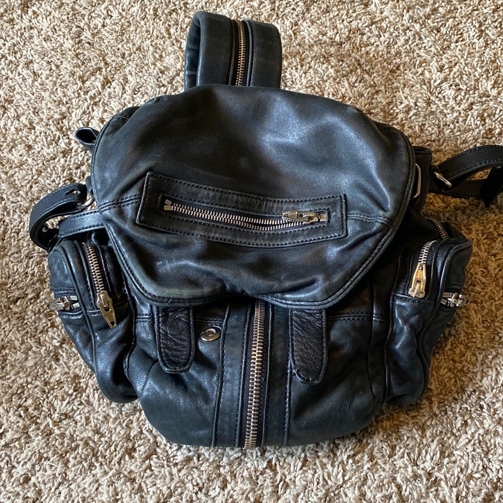 Alexander Wang Lambskin Marti Backpack Bag